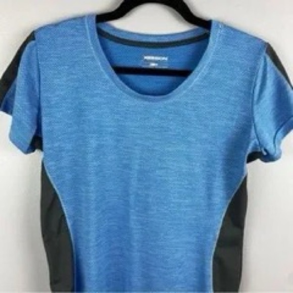 Xersion Blue and Grey Short Sleeve Tee Size Small - Picture 6 of 11